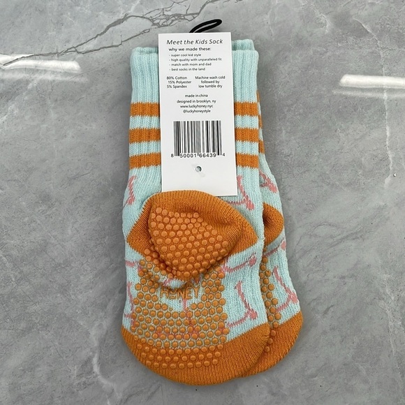 Lucky Honey The Scooter Kids Grippy Socks - Picture 8 of 11